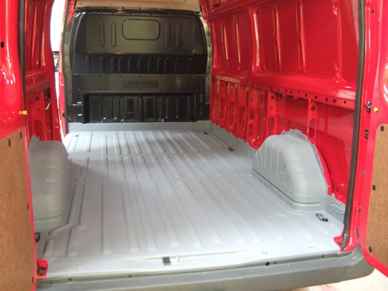 Floor only LINE-X van liner