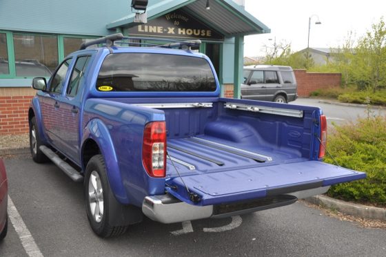 Coloured LINE-X bedliner option